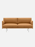 Caramel Comfort Straight-Line Sofa