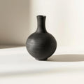 Black Ceramic Vase